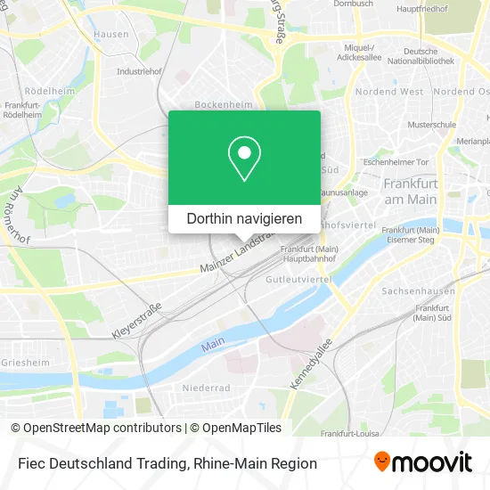 Fiec Deutschland Trading Karte