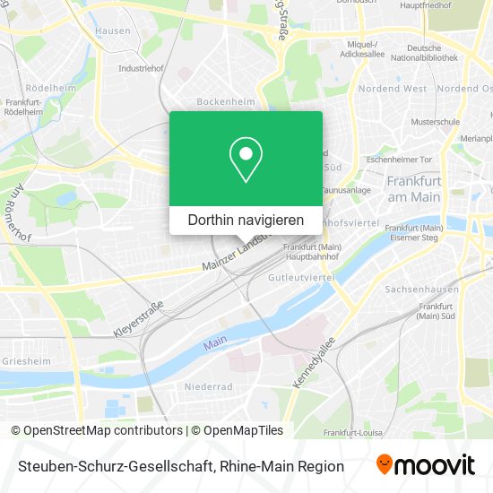 Steuben-Schurz-Gesellschaft Karte