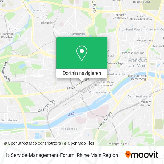 It-Service-Management-Forum Karte