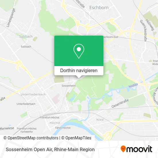 Sossenheim Open Air Karte