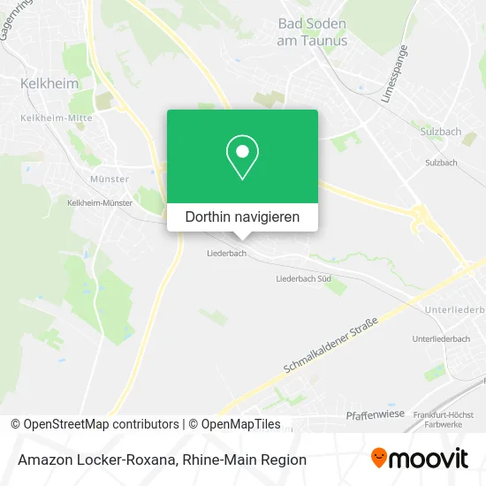 Amazon Locker-Roxana Karte