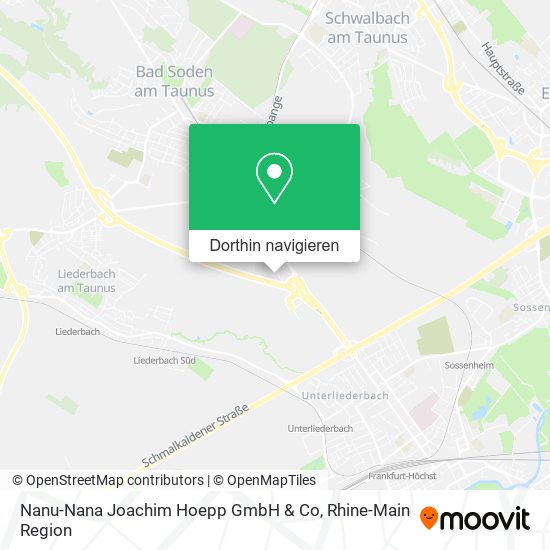 Nanu-Nana Joachim Hoepp GmbH & Co Karte