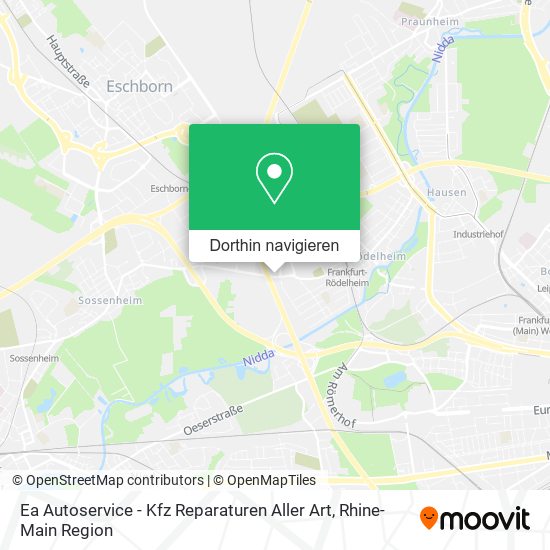 Ea Autoservice - Kfz Reparaturen Aller Art Karte