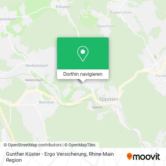 Gunther Küster - Ergo Versicherung Karte