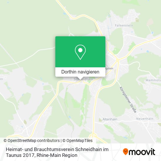 Heimat- und Brauchtumsverein Schneidhain im Taunus 2017 Karte