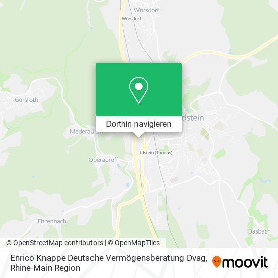 Enrico Knappe Deutsche Vermögensberatung Dvag Karte