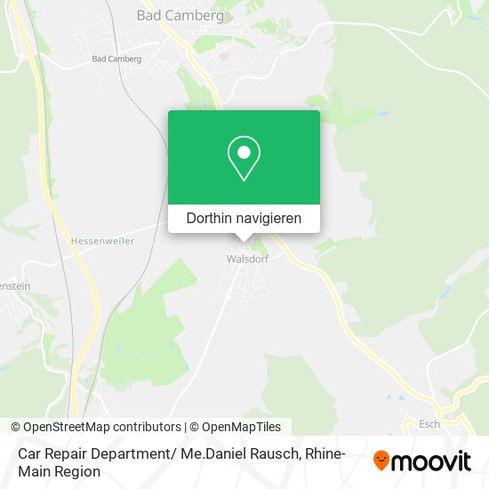 Car Repair Department/ Me.Daniel Rausch Karte