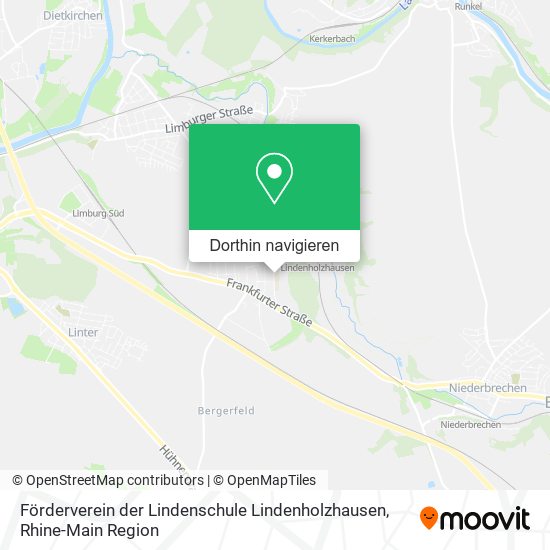 Förderverein der Lindenschule Lindenholzhausen Karte