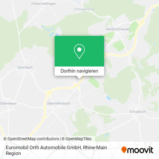 Euromobil Orth Automobile GmbH Karte