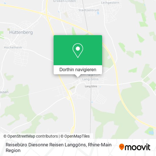 Reisebüro Diesonne Reisen Langgöns Karte