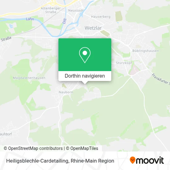 Heiligsblechle-Cardetailing Karte