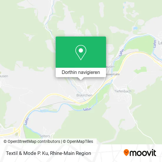 Textil & Mode P. Ku Karte