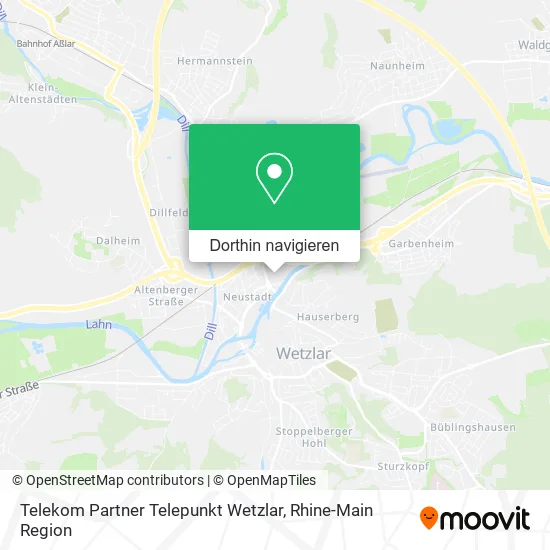 Telekom Partner Telepunkt Wetzlar Karte