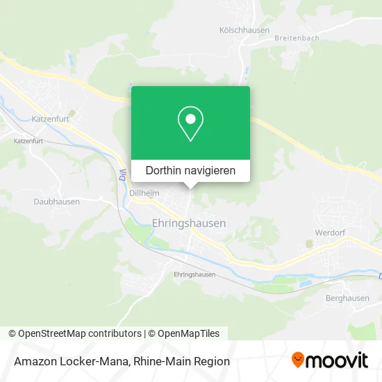 Amazon Locker-Mana Karte