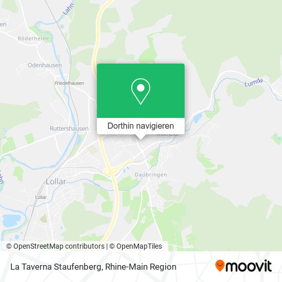 La Taverna Staufenberg Karte