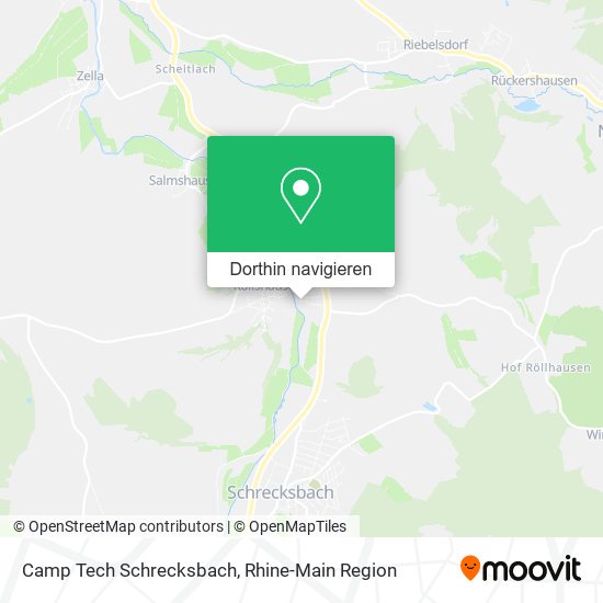 Camp Tech Schrecksbach Karte