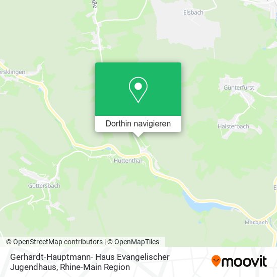 Gerhardt-Hauptmann- Haus Evangelischer Jugendhaus Karte