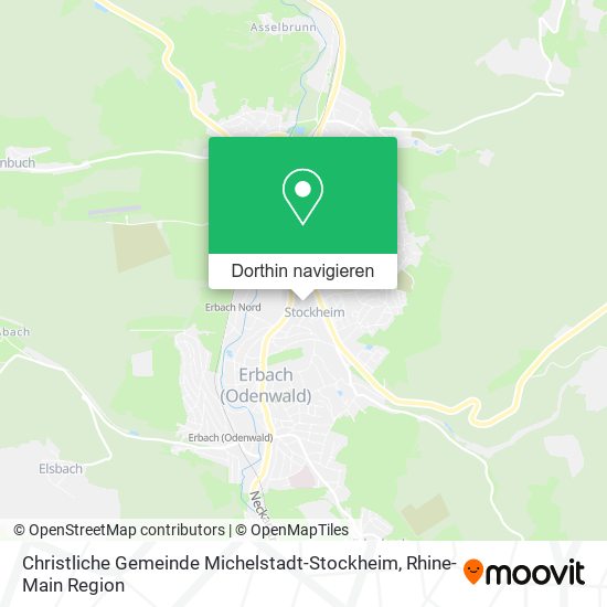 Christliche Gemeinde Michelstadt-Stockheim Karte