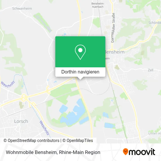 Wohnmobile Bensheim Karte