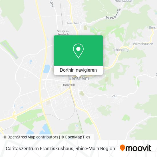 Caritaszentrum Franziskushaus Karte