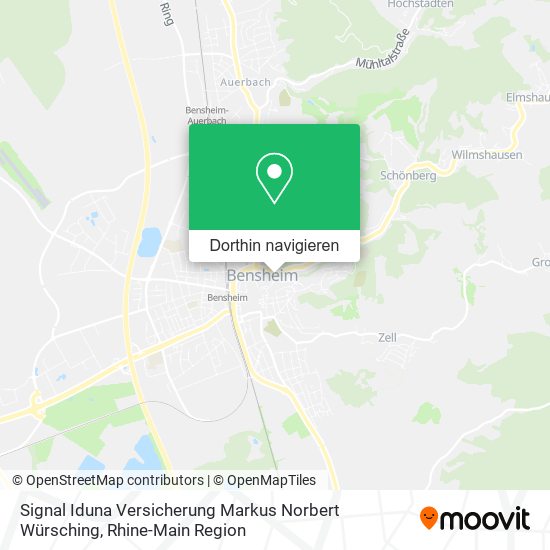 Signal Iduna Versicherung Markus Norbert Würsching Karte
