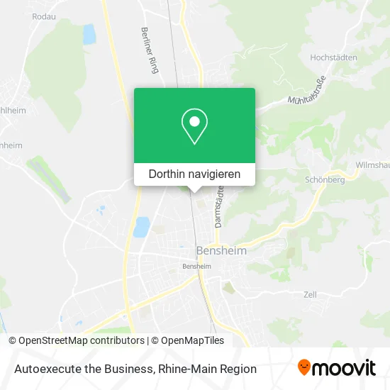 Autoexecute the Business Karte