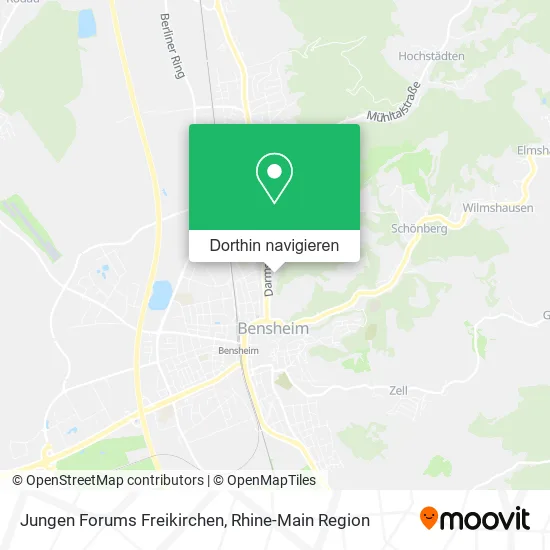 Jungen Forums Freikirchen Karte
