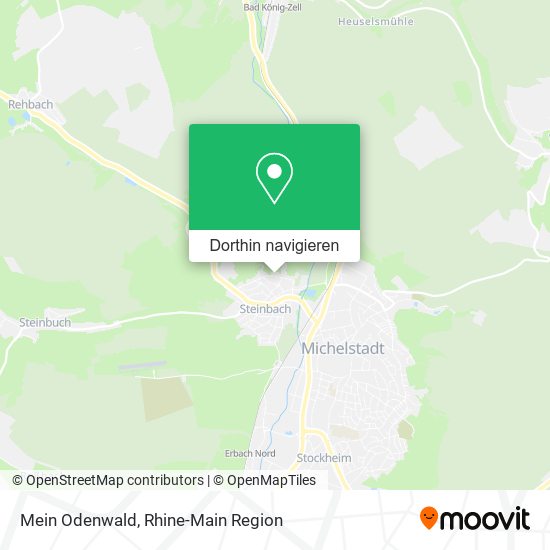 Mein Odenwald Karte