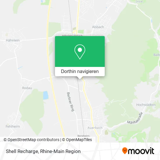 Shell Recharge Karte