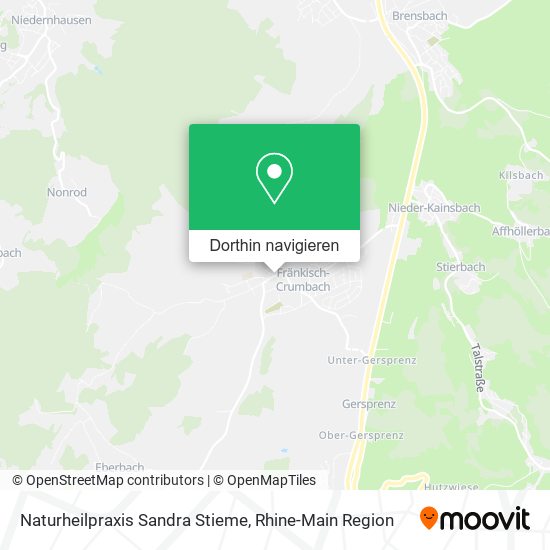 Naturheilpraxis Sandra Stieme Karte