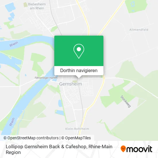 Lollipop Gernsheim Back & Cafeshop Karte