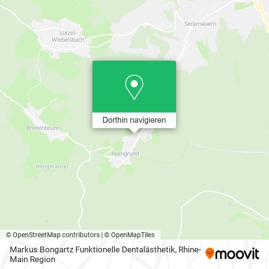 Markus Bongartz Funktionelle Dentalästhetik Karte