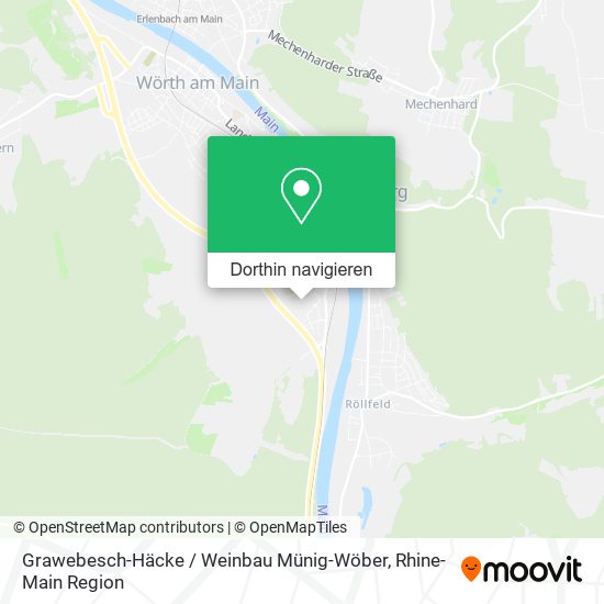 Grawebesch-Häcke / Weinbau Münig-Wöber Karte