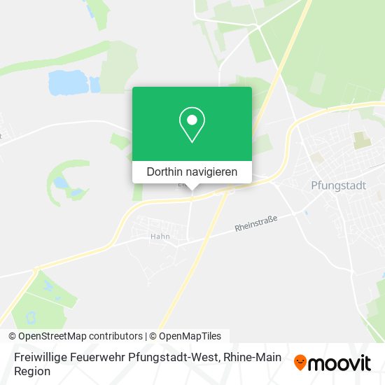 Freiwillige Feuerwehr Pfungstadt-West Karte