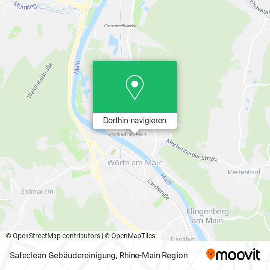 Safeclean Gebäudereinigung Karte