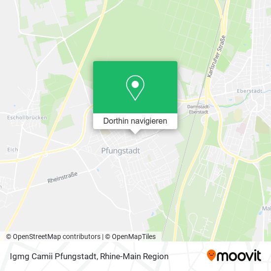 Igmg Camii Pfungstadt Karte