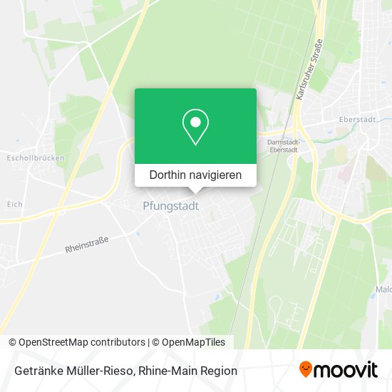 Getränke Müller-Rieso Karte