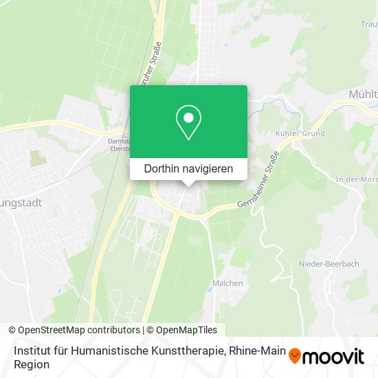 Institut für Humanistische Kunsttherapie Karte
