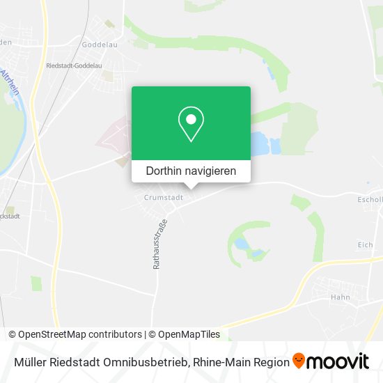 Müller Riedstadt Omnibusbetrieb Karte