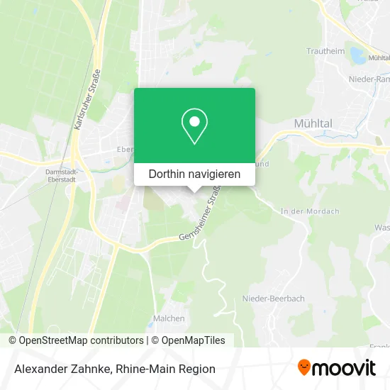 Alexander Zahnke Karte