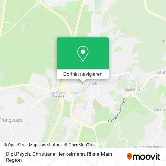 Dipl.Psych. Christiane Henkelmann Karte