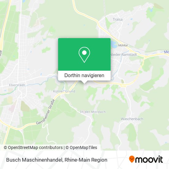 Busch Maschinenhandel Karte