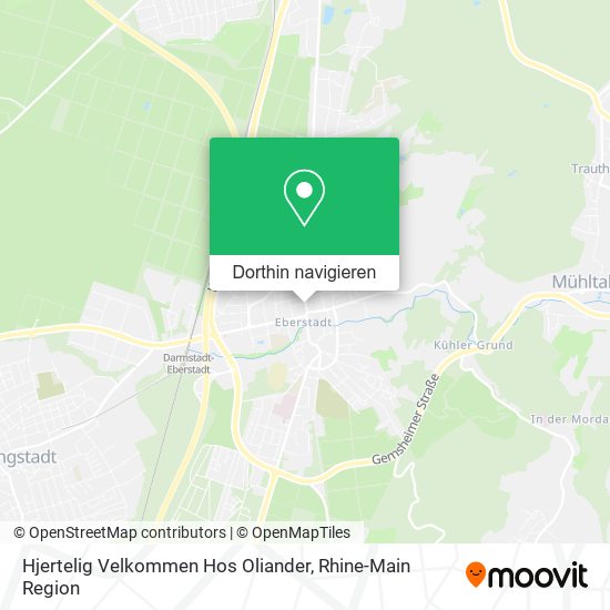 Hjertelig Velkommen Hos Oliander Karte