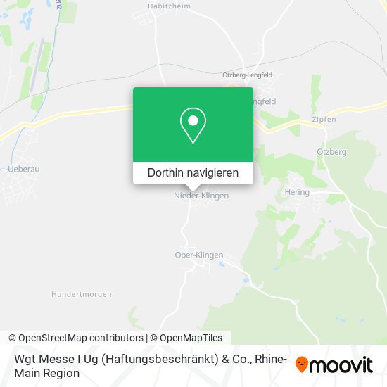 Wgt Messe I Ug (Haftungsbeschränkt) & Co. Karte