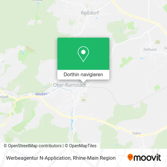 Werbeagentur N-Application Karte