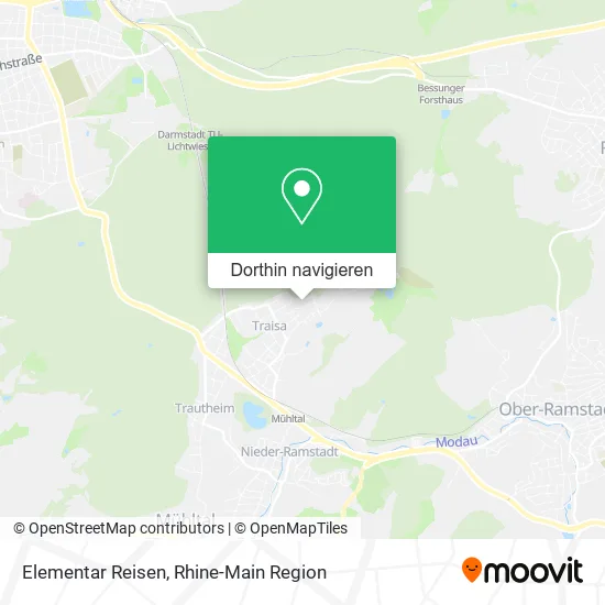 Elementar Reisen Karte