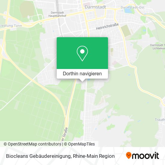 Biocleans Gebäudereinigung Karte