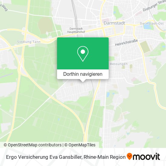 Ergo Versicherung Eva Gansbiller Karte