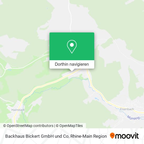 Backhaus Bickert GmbH und Co Karte