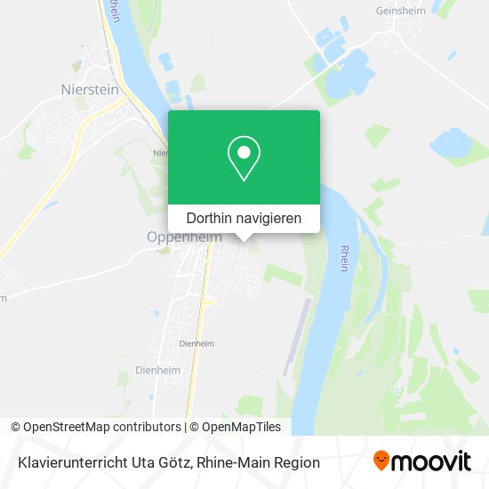 Klavierunterricht Uta Götz Karte